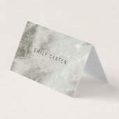 大理石 名刺 (正面)