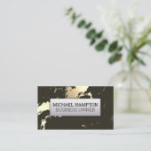 大理石 名刺 (スタンド正面)