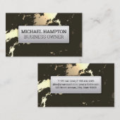 大理石 名刺 (正面/裏面)