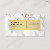 大理石 名刺 (裏面)