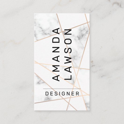 大理石 |抽象芸術行 名刺 (正面)