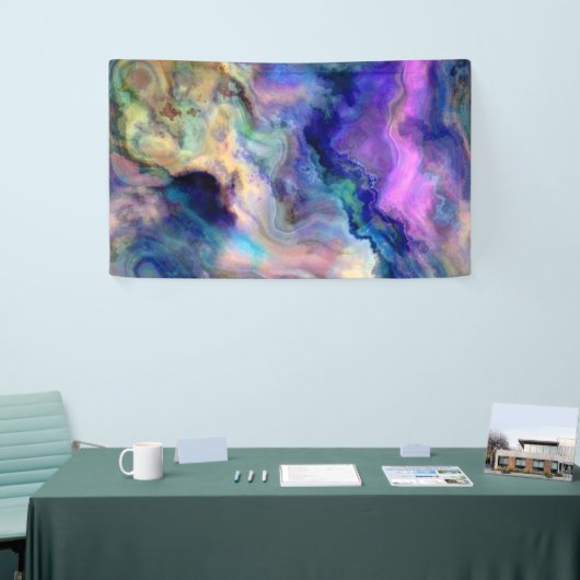 大理石 横断幕 (トレードショー)