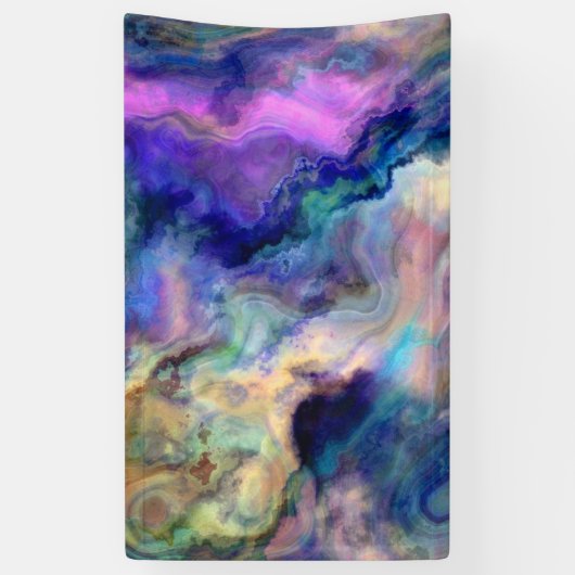 大理石 横断幕 (縦)