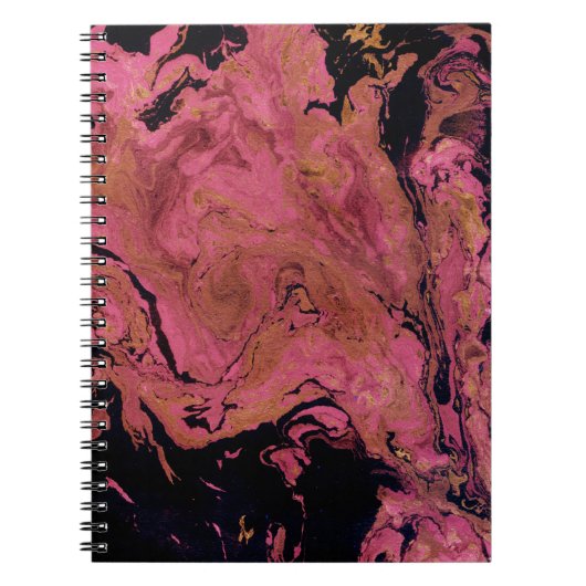 大理石、水色 ノートブック (正面)