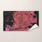 大理石、水色 バスタオルセット (ハンドタオル)