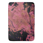 大理石、水色 バスマット (正面縦)