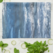 大理石（灰色） キッチンタオル (折り畳み)