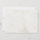 大理石 | 現代のシンプルな結婚前お披露目パーティー 招待状 (裏面)