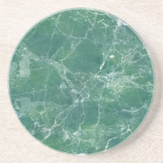 大理石（緑） コースター (正面)