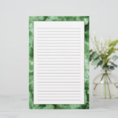 大理石（緑）テクスチャ 便箋 (スタンド正面)
