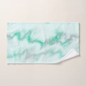 大理石（緑） バスタオルセット (ハンドタオル)