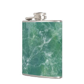 大理石（緑） フラスク (左)