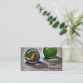 大理石: 芸術: 現実主義の名刺: 収集品 名刺 (スタンド正面)