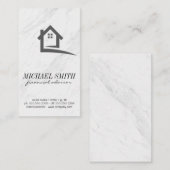 大理石 |財務顧問 名刺 (正面/裏面)