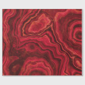 大理石（赤） ラッピングペーパー (フラット)
