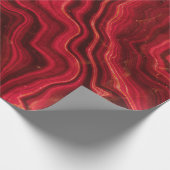 大理石（赤） ラッピングペーパー (角)