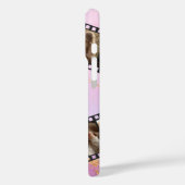 大理石&金ゴールドフィルムストリップフォト Case-Mate iPhoneケース (裏面 / 左)