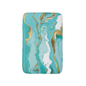 大理石、金ゴールド:抽象芸術ヴィンテージ背景。 バスマット (正面縦)