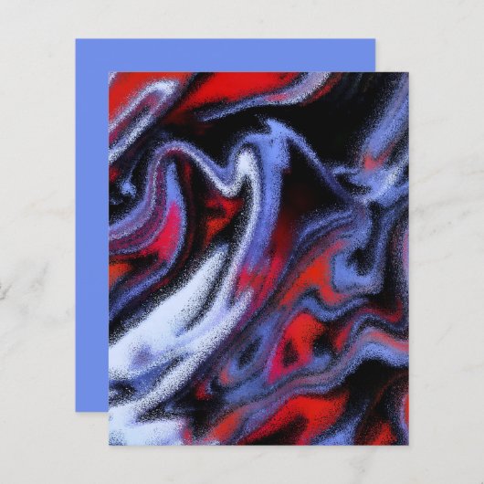 大理石（青と白） (正面/裏面)