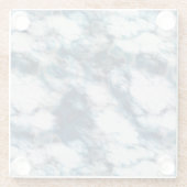 大理石（青） ガラスコースター (裏面)