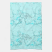 大理石（青） キッチンタオル (縦)
