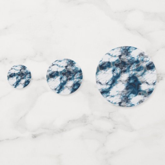 大理石（青） コンフェッティ (正面)