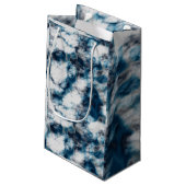 大理石（青） スモールペーパーバッグ (裏面アングル)