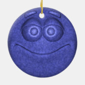 大理石（青） セラミックオーナメント (裏面)