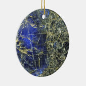 大理石(青) セラミックオーナメント (右)