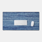 大理石（青） デスクマット (キーボード&マウス)