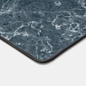 大理石（青） デスクマット (コーナー)