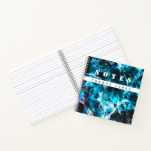 大理石（青） ノートブック (内部)