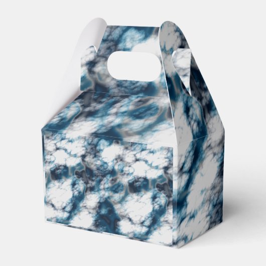 大理石（青） フェイバーボックス (正面サイド)