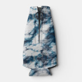 大理石（青） ボトルクーラー (裏面)