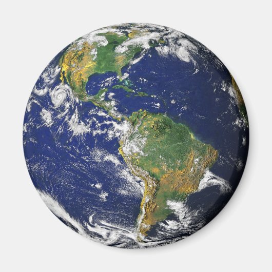 大理石（青） マグネット (正面)