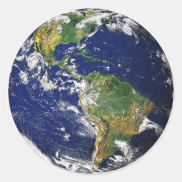 大理石（青） ラウンドシール