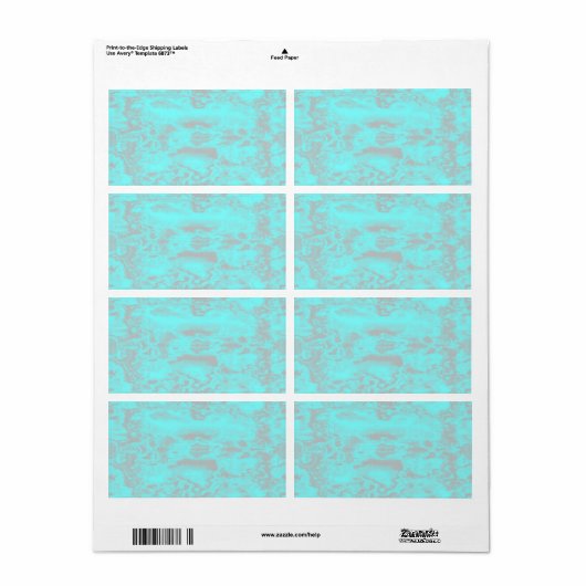 大理石(青) ラベル (フルシート)