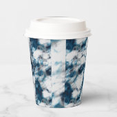 大理石（青） 紙コップ (左)