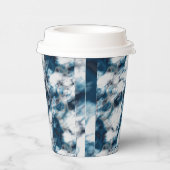 大理石（青） 紙コップ (右)