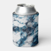 大理石（青） 缶クーラー (缶正面)