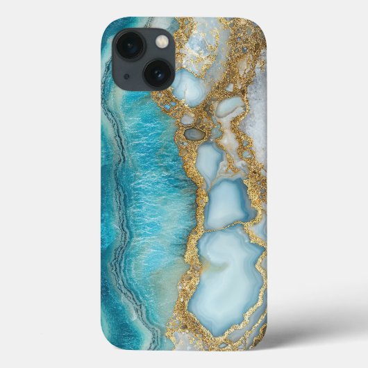 大理石（青） Case-Mate iPhoneケース (裏面)