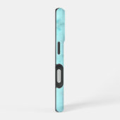 大理石（青） iPhone 16ケース (右側面)