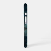 大理石(青) iPhone 16ケース (左側面)