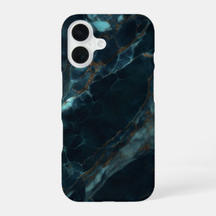 大理石(青) iPhone 16ケース