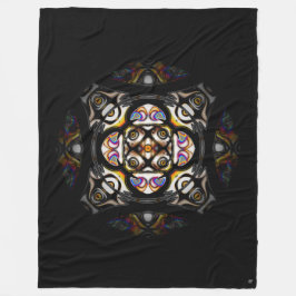 大理石（n° 1 marblesシリーズ） フリースブランケット