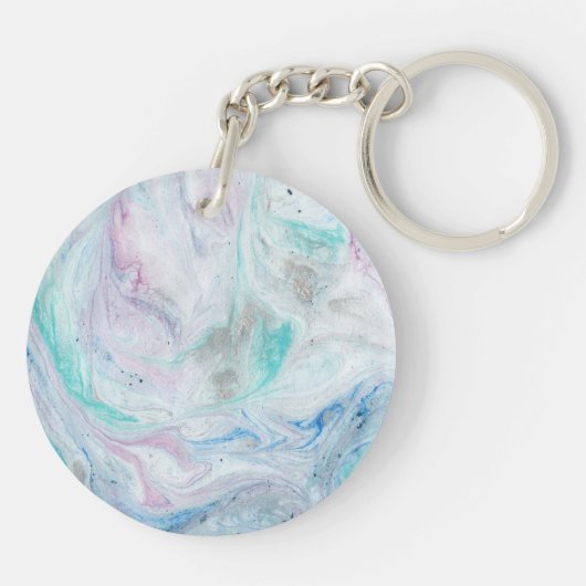 大理石I キーホルダー (裏面)