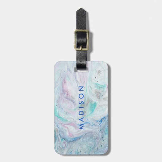 大理石I ラゲッジタグ (正面縦)