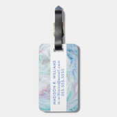 大理石I ラゲッジタグ (裏面縦)