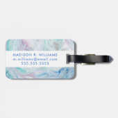 大理石I ラゲッジタグ (裏面横)