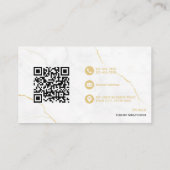 大理石VIP – 完全にカスタマイズおよびプロフェッショナル 名刺 (裏面)